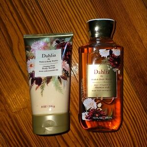 Bath and Body Works Dahlia Bundle